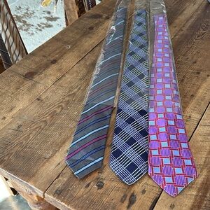 Stylish Men's Tie Set Robert Talbott- Behar and Geoff Nicholson